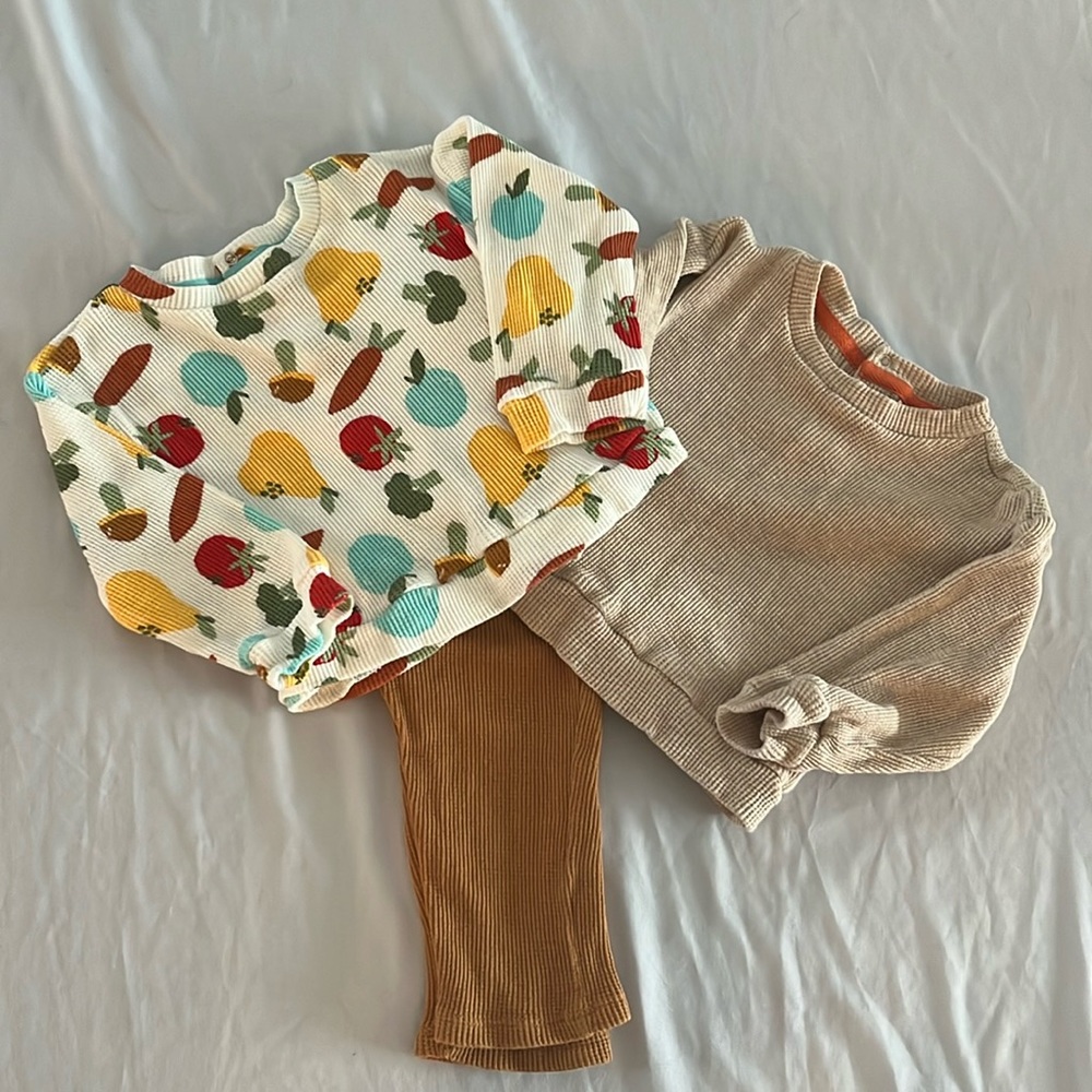 Indigo Baby Pant and Tops Set 18-24M